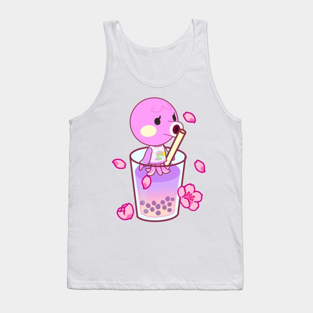 Marina bubble tea Tank Top by miriart